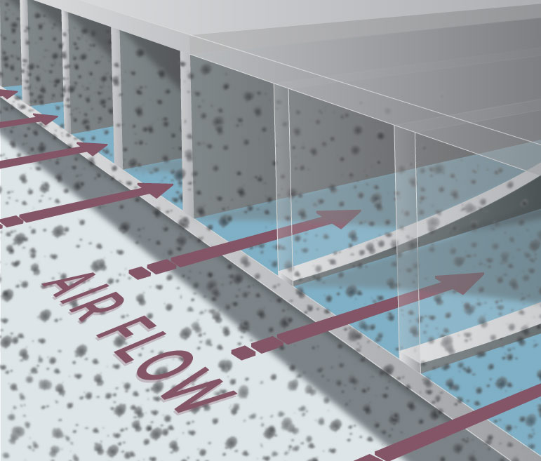 filter system illustration